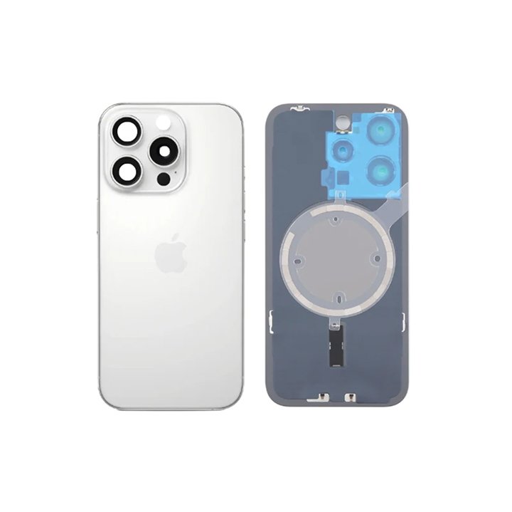 iPhone 16 PRO MAX zadné sklo housingu + magnety DESERT TITANIUM