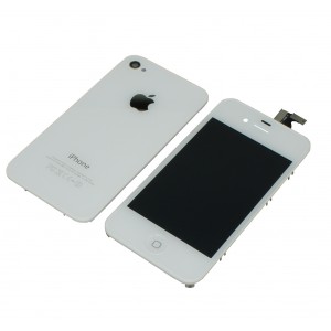 iPhone 4S displej s dotykovou plochou + zadný kryt biely