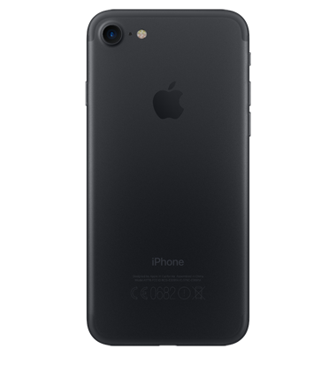 Iphone 7 zadný kryt, čierny matný/ black 
