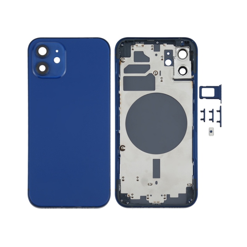 Iphone 12 zadný kryt, modrý