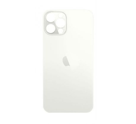 iPhone 12 PRO zadné sklo, biele, väčší otvor kamery
