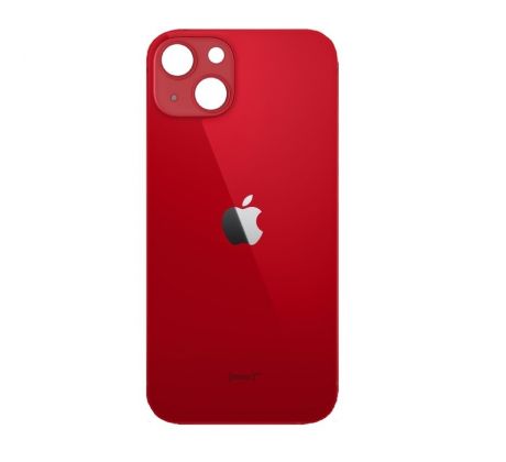 iPhone 13 zadné sklo, red, väčší otvor kamery