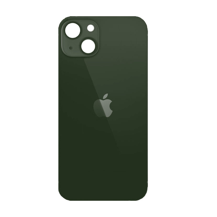 iPhone 13 zadné sklo, zelené, väčší otvor kamery