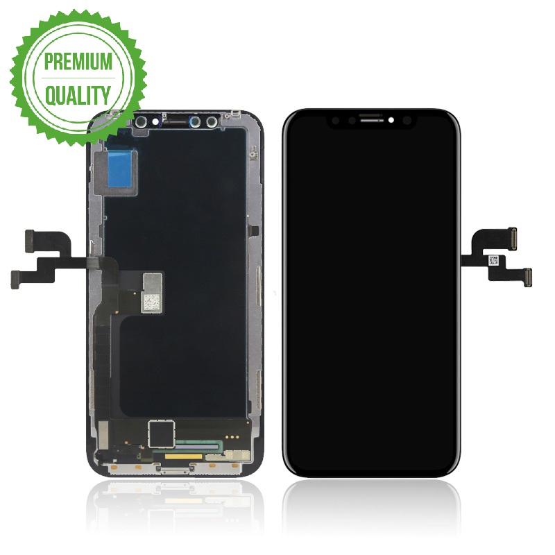 iPhone X, displej SOFT OLED predný panel čierny