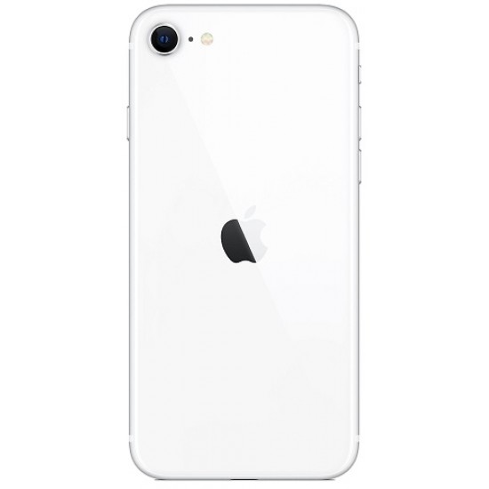 Iphone SE 2020 zadný kryt, biely s osadenými tlačidlami a mriežkami