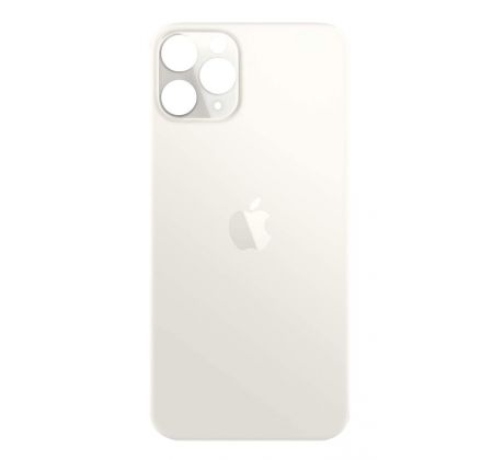 iPhone 11 PRO zadné sklo, biele väčší otvor kamery